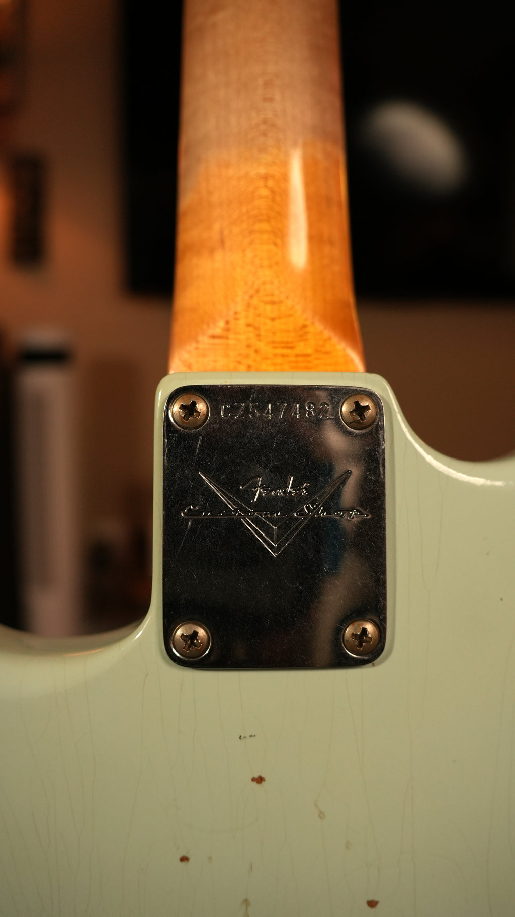 Fender Custom Shop '64 Stratocaster Journeyman Relic 2020 – Sonic Blue w/ AA Flame Maple Neck, COA & OHSC