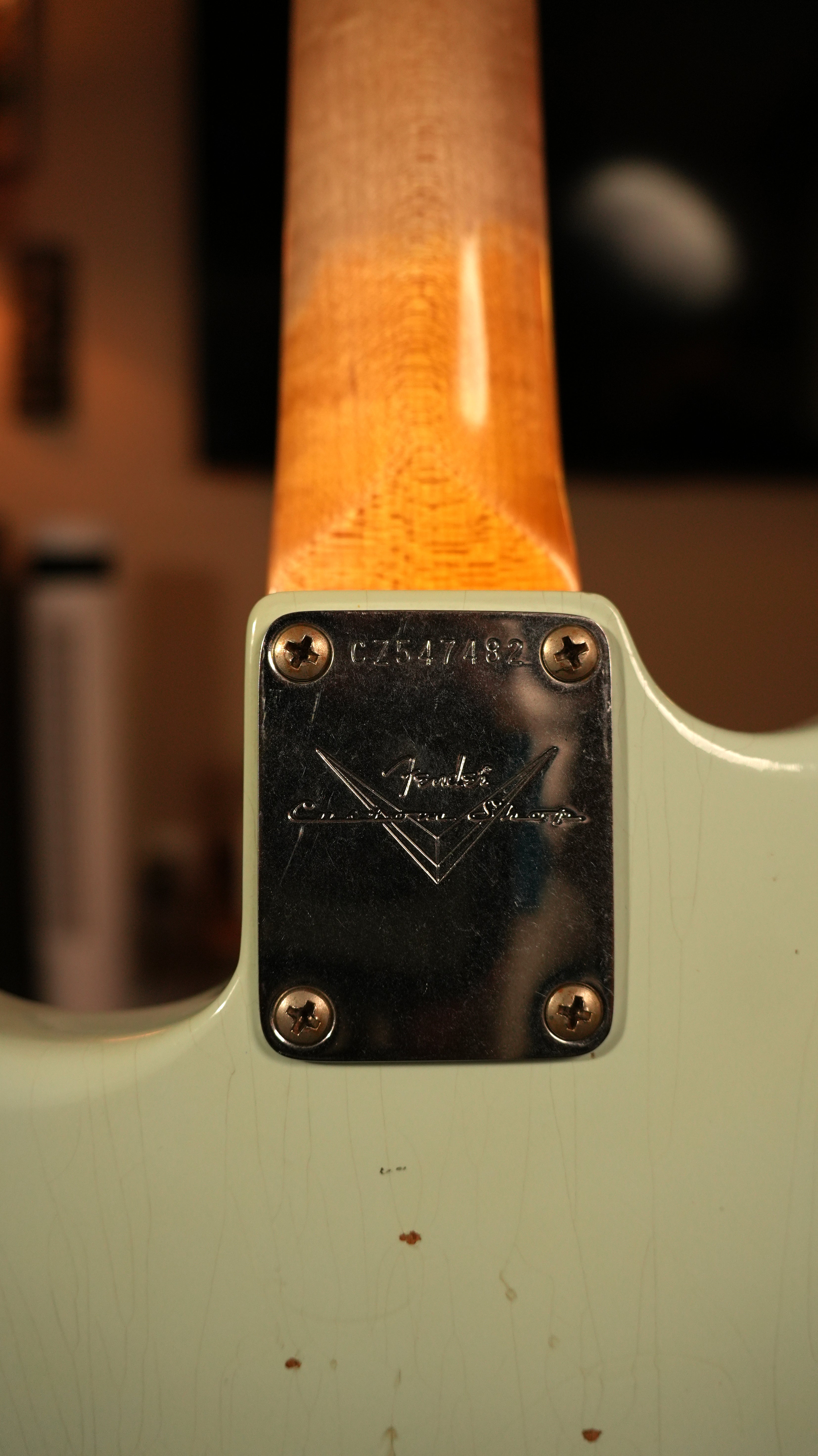 Fender Custom Shop '64 Stratocaster Journeyman Relic 2020 – Sonic Blue w/ AA Flame Maple Neck, COA & OHSC