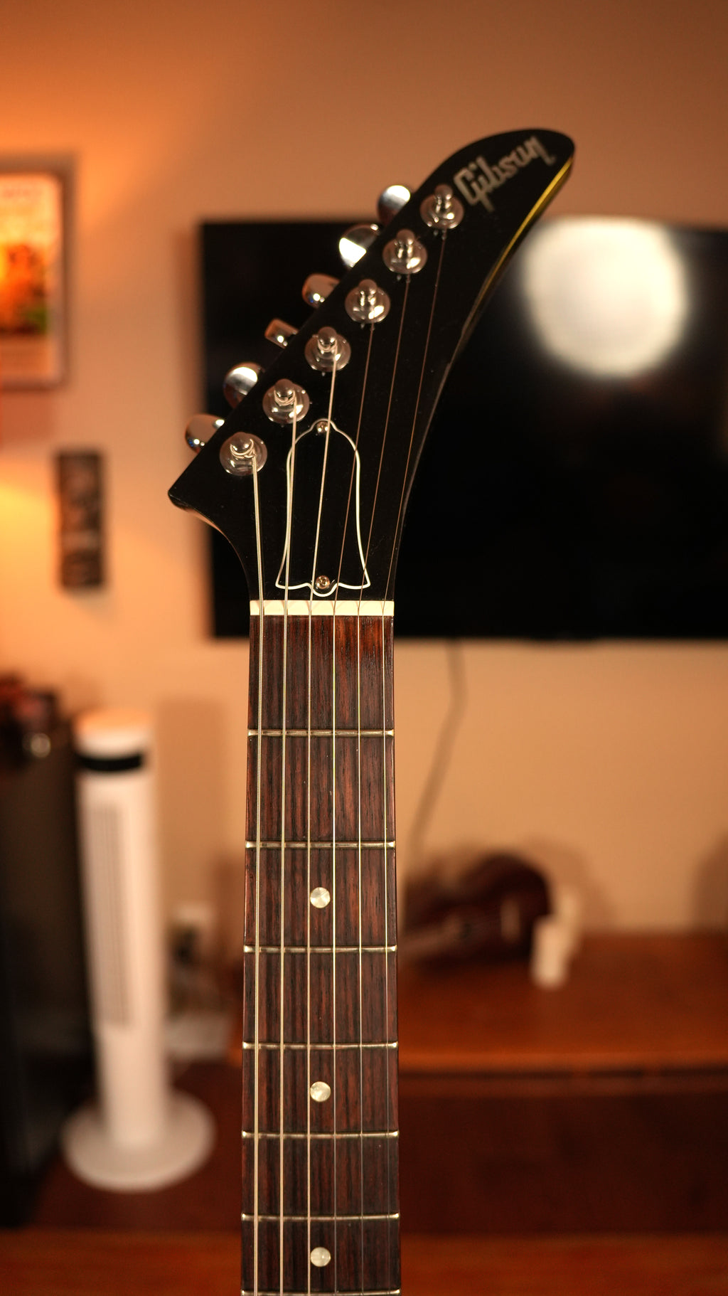 Gibson USA '76 Explorer 2004 – Ebony (8.3 lbs) w/ OHSC