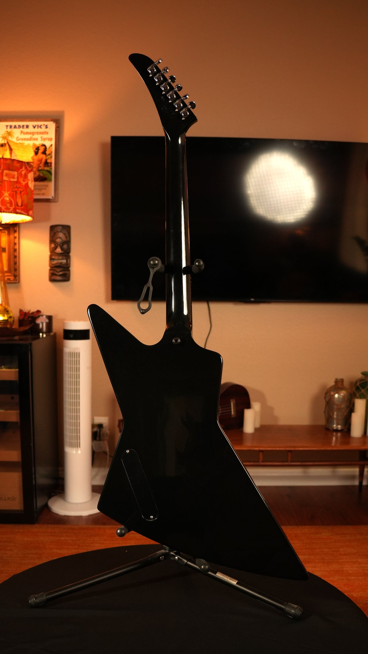 Gibson USA '76 Explorer 2004 – Ebony (8.3 lbs) w/ OHSC