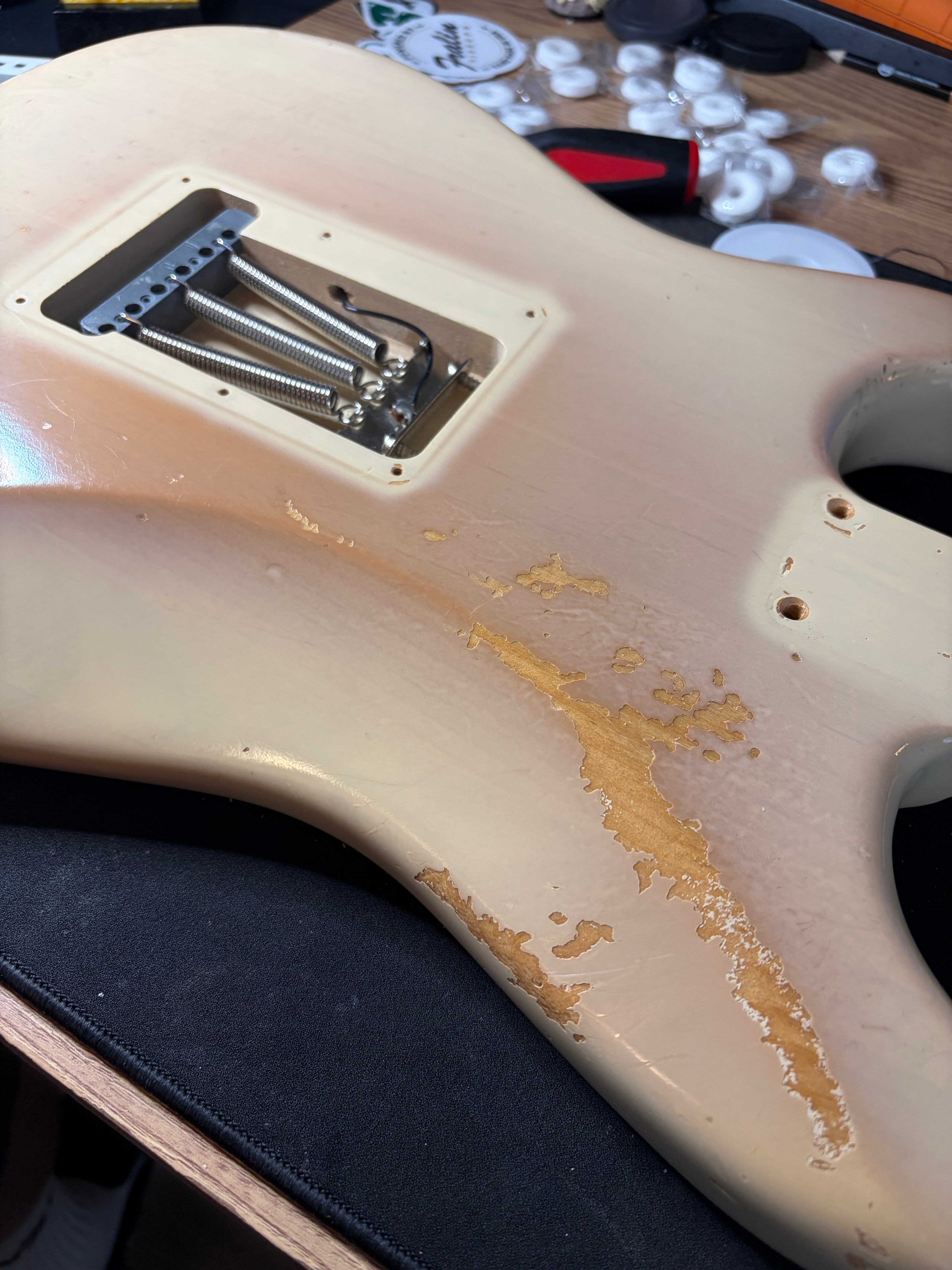 2002 Fender Highway One Stratocaster USA – Honey Blonde / Natural "Honest" Relic / All Original w/ Fender Poodle Case